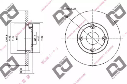 DJ PARTS BD1550